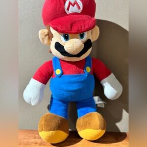 Super Mario Bros. Mario, 20" Large Plush Toy by Nintendo